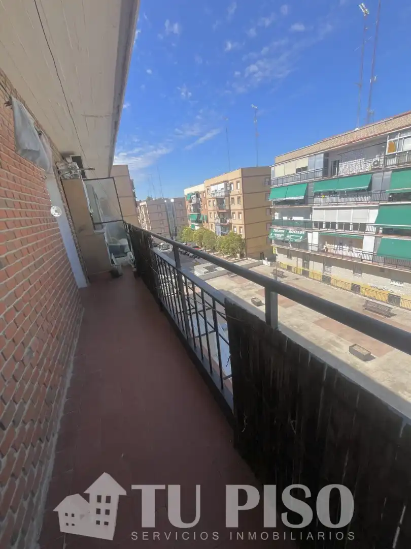 Balcony of Flat for sale in Alcorcón  with Heating, Terrace and Furnished