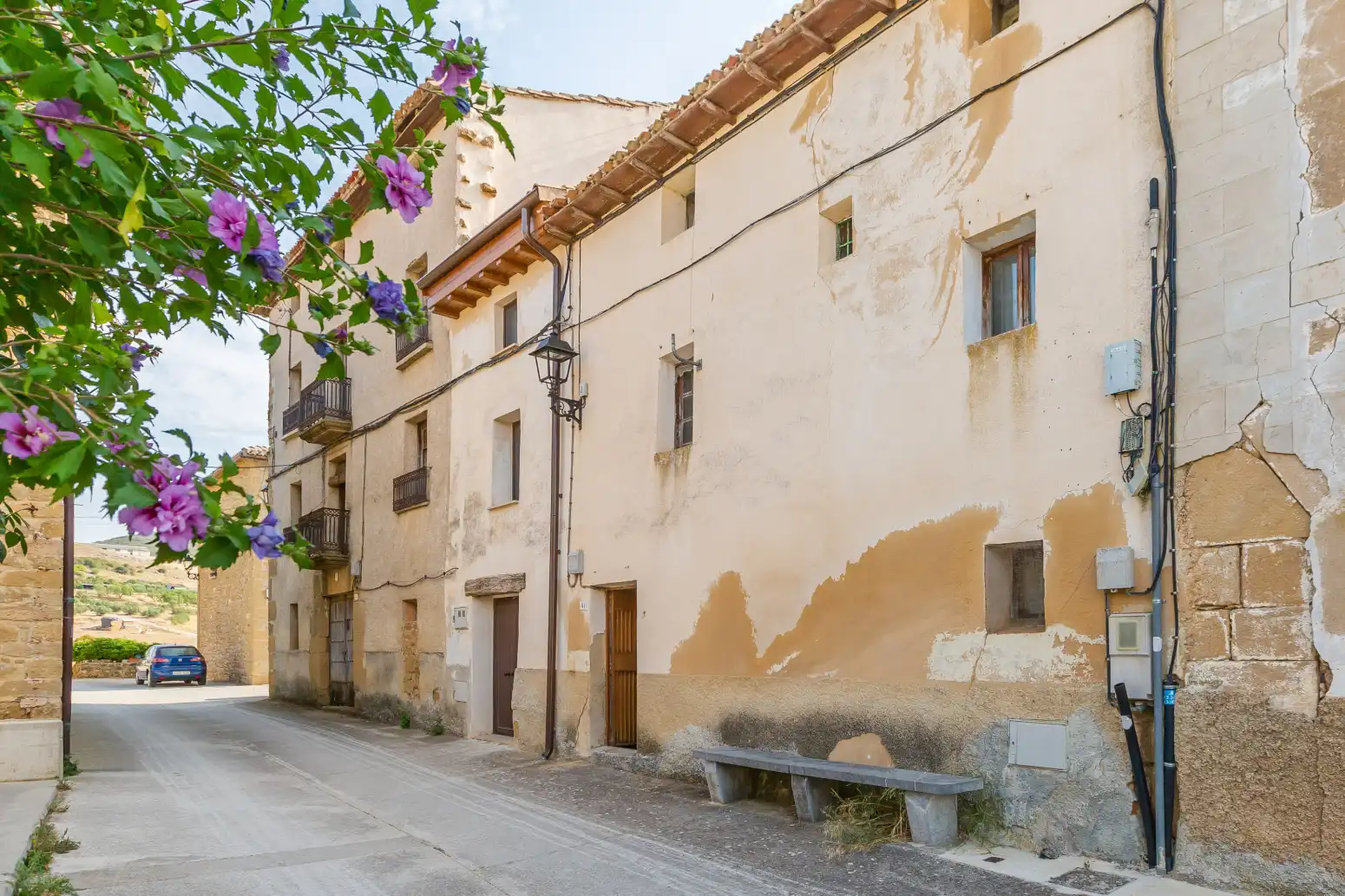 Vista exterior de Casa adosada en venda en Valle de Yerri / Deierri