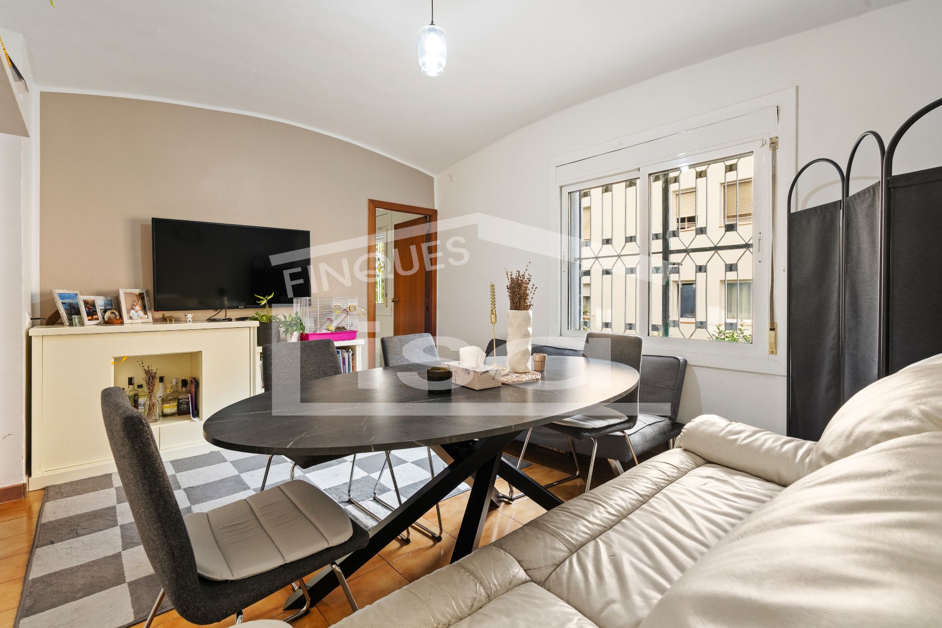 Living room of Flat for sale in  Barcelona Capital