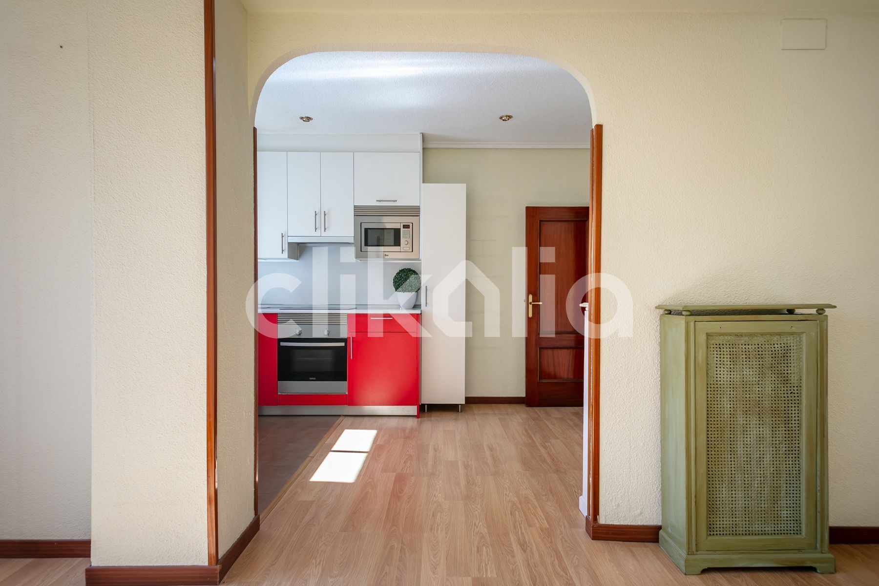 Kitchen of Flat for sale in  Madrid Capital  with Heating and Terrace