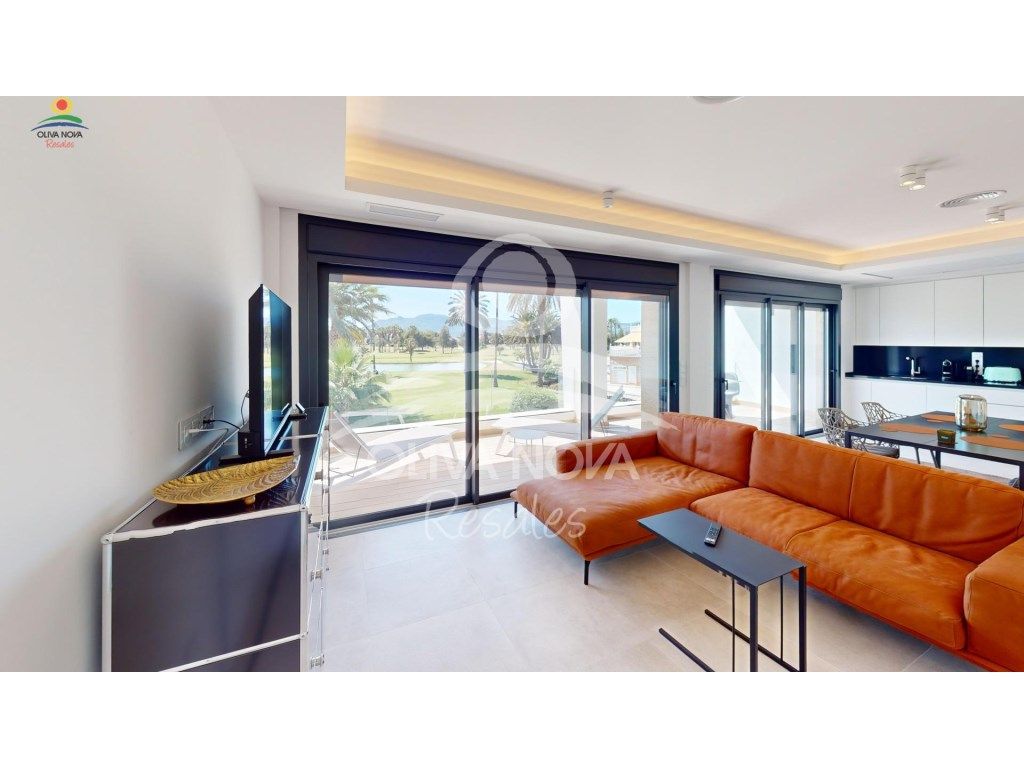 Living room of Apartment for sale in Oliva  with Terrace and Swimming Pool