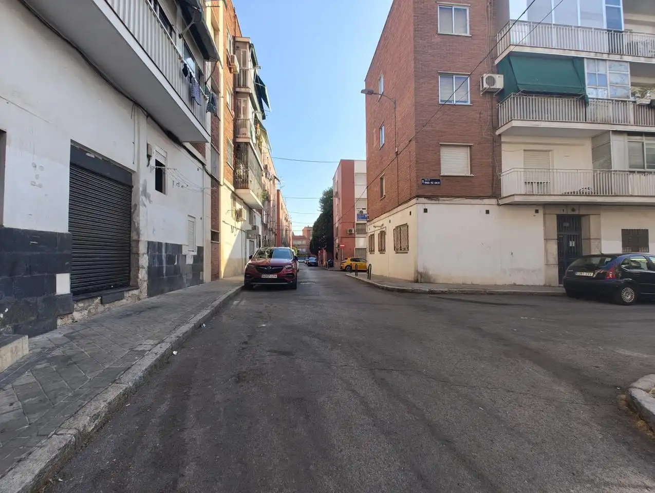 Vista exterior de Planta baja en venta en Madrid