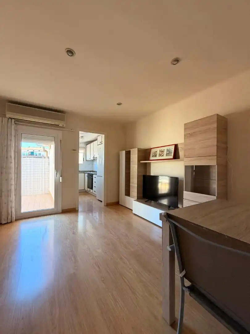 Sala de estar de Piso en venta en Manresa con Aire acondicionado, Calefacción y Parquet
