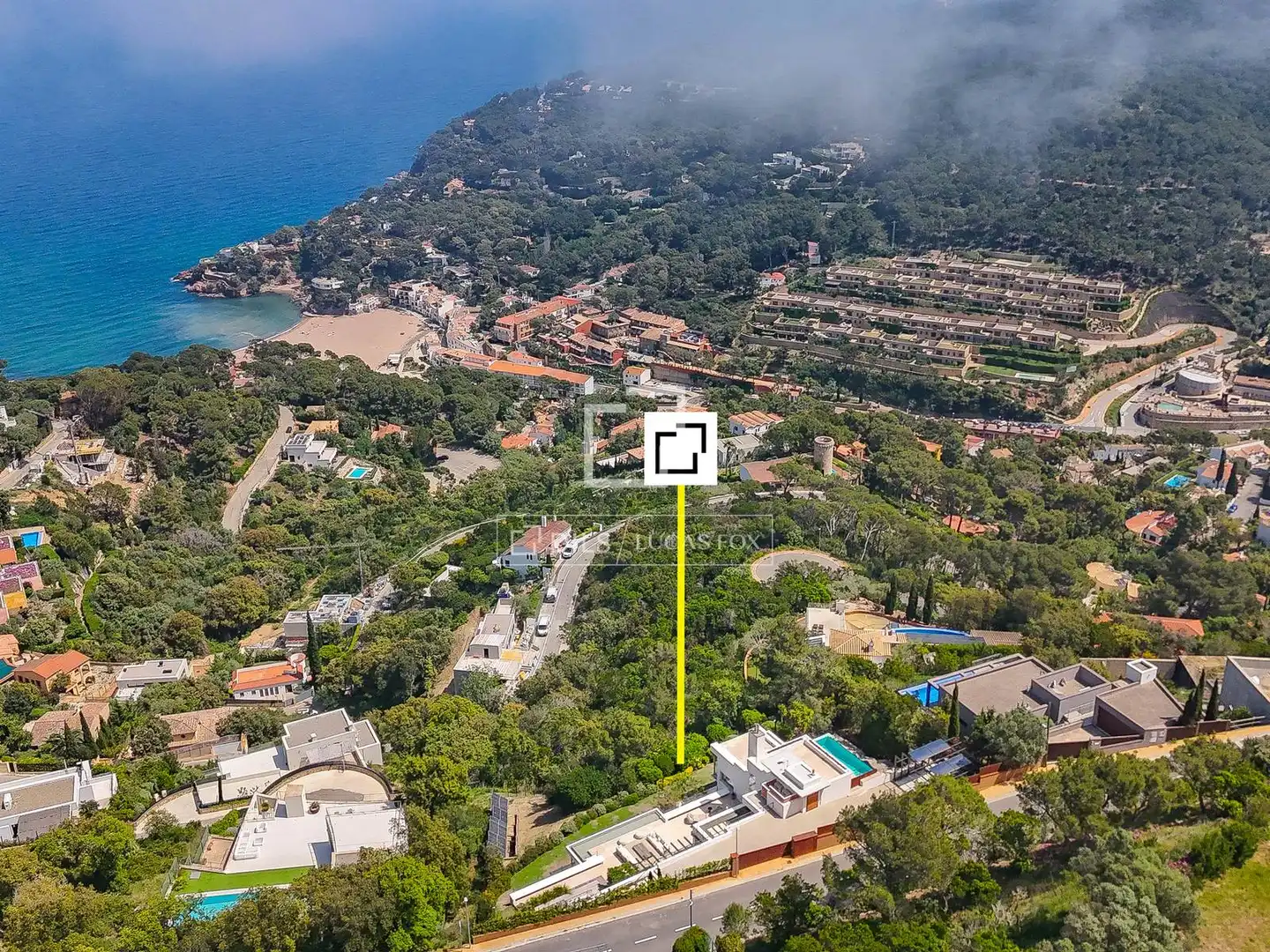 Vista exterior de Casa o xalet en venda en Begur amb Aire condicionat, Jardí privat i Terrassa