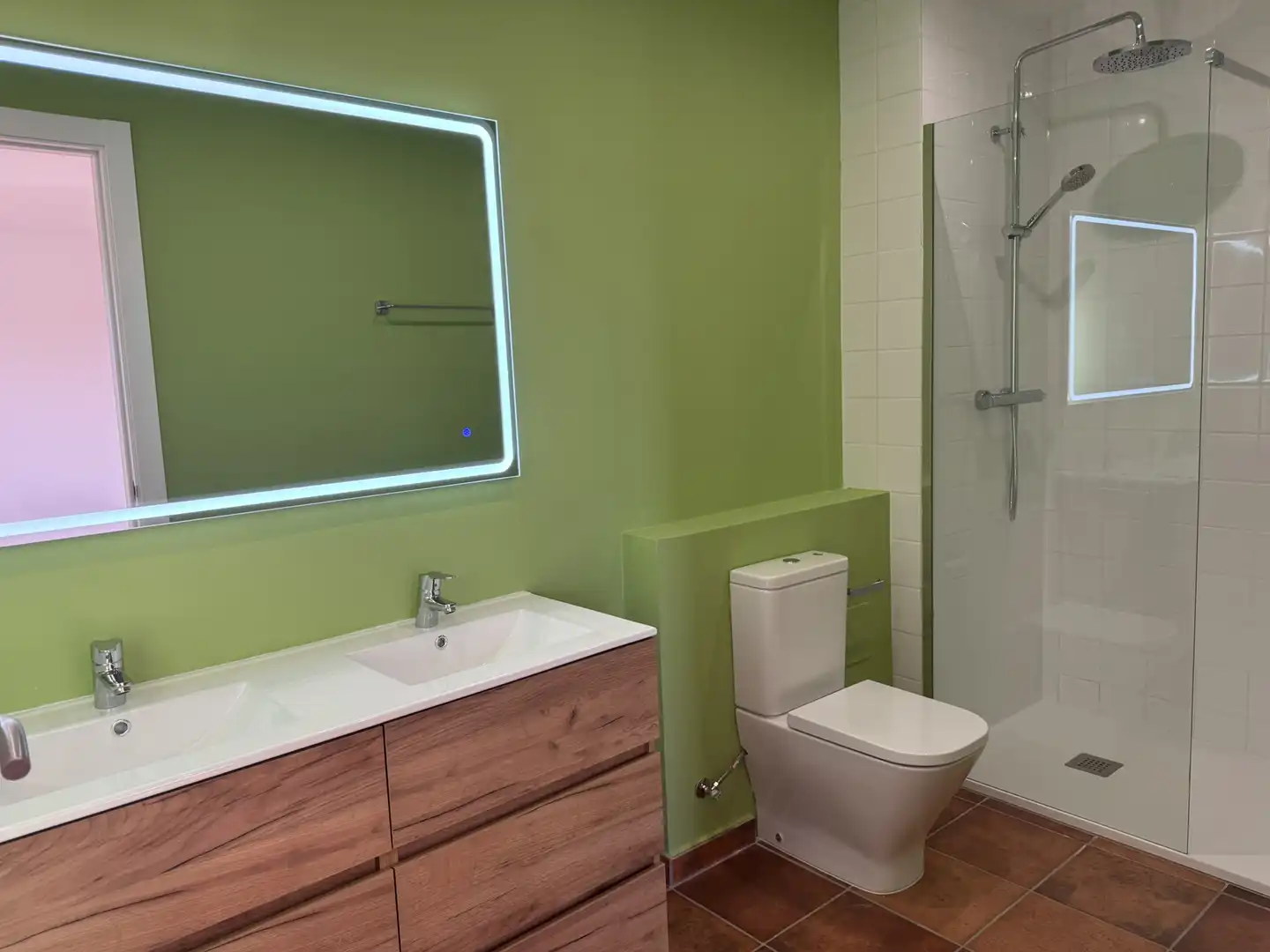 Baño de Casa adosada en venta en Torrefeta i Florejacs con Calefacción, Terraza y Horno