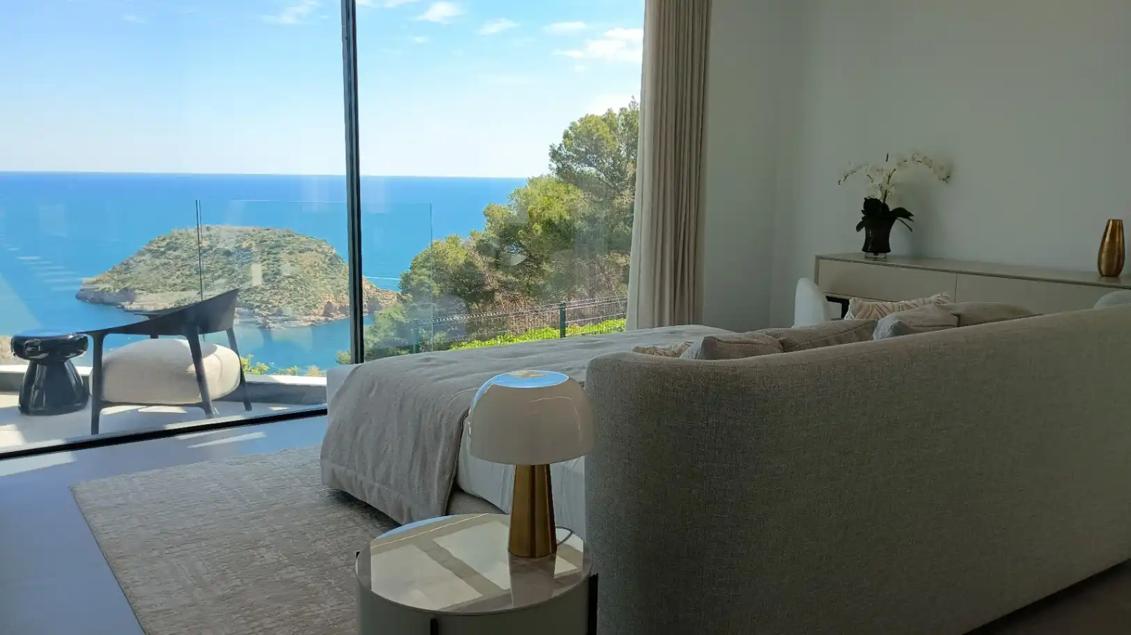Dormitori de Casa o xalet en venda en Jávea / Xàbia amb Aire condicionat, Calefacció i Jardí privat
