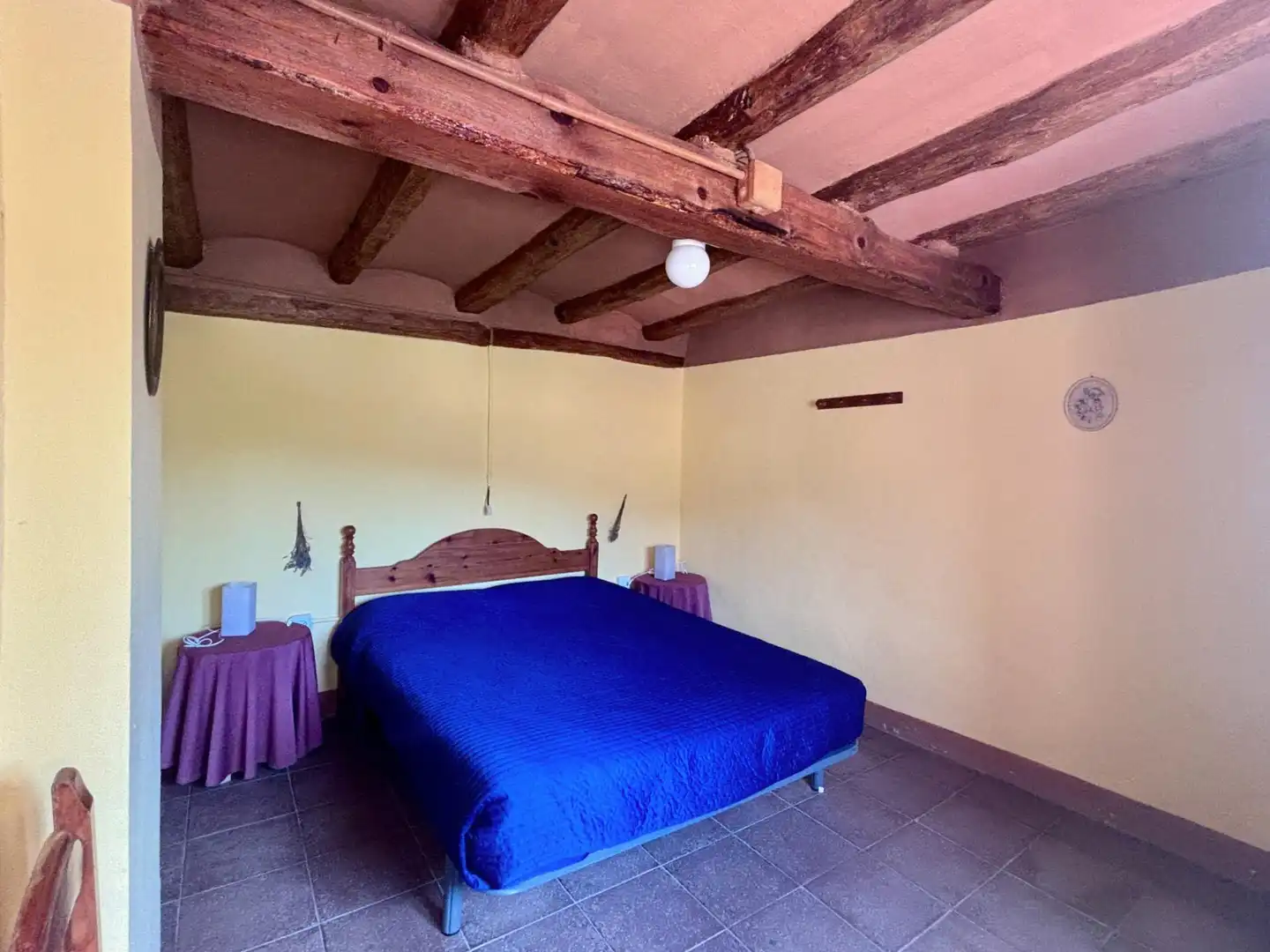 Bedroom of Country homes for sale in Querol  with Heating, Terrace and Swimming Pool