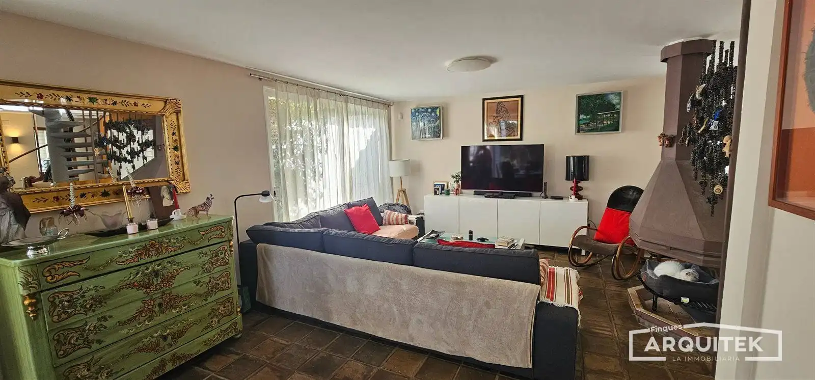 Sala d'estar de Casa o xalet en venda en Lleida amb Aire condicionat, Calefacció i Terrassa