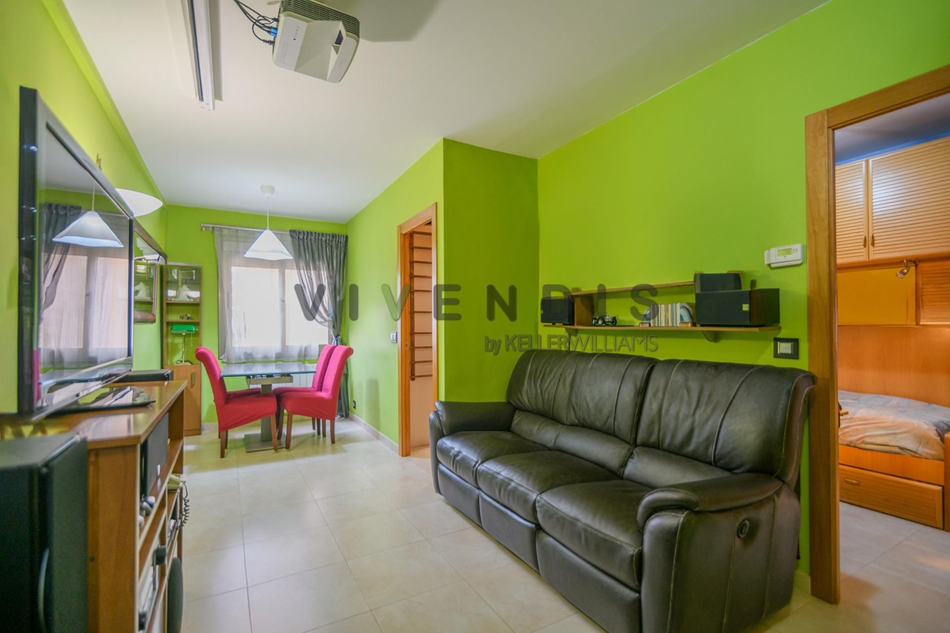 Sala d'estar de Pis en venda en  Barcelona Capital amb Aire condicionat i Calefacció