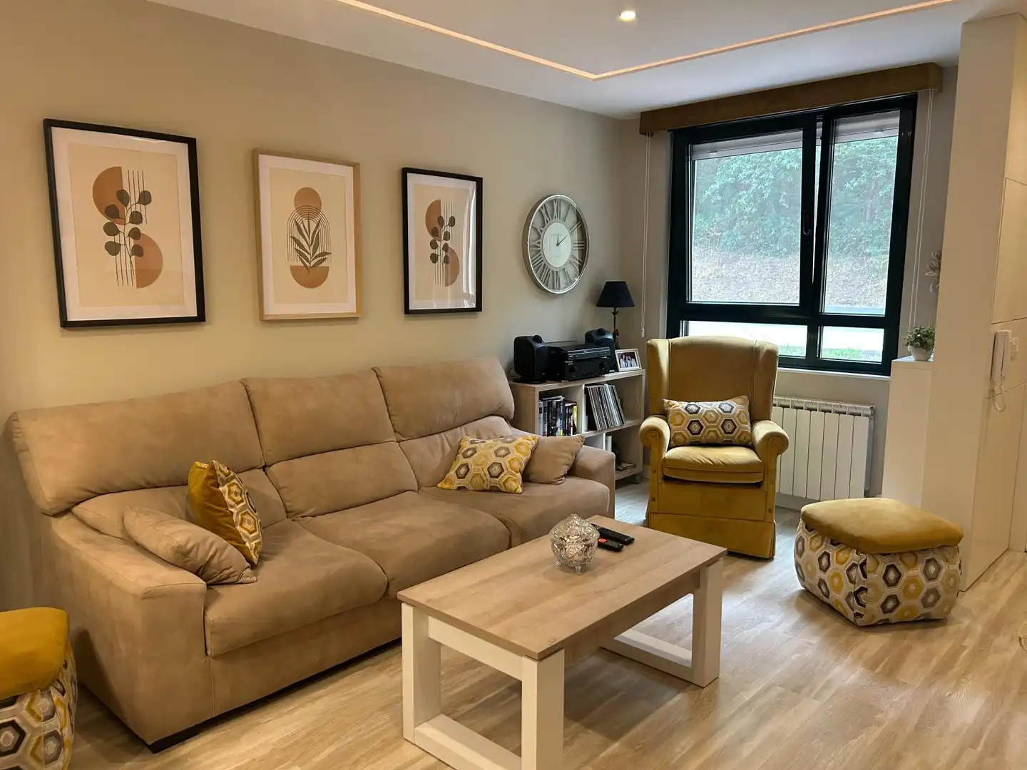 Living room of Flat for sale in Teo  with Heating