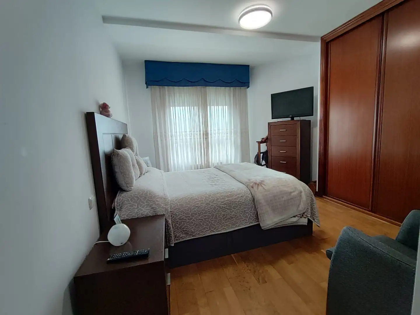 Bedroom of Flat for sale in Vigo   with Heating, Parquet flooring and Storage room