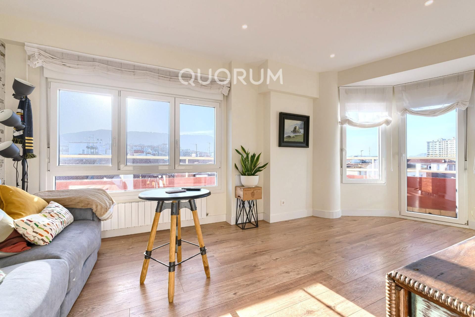 Living room of Flat for sale in Barakaldo   with Heating, Terrace and Storage room