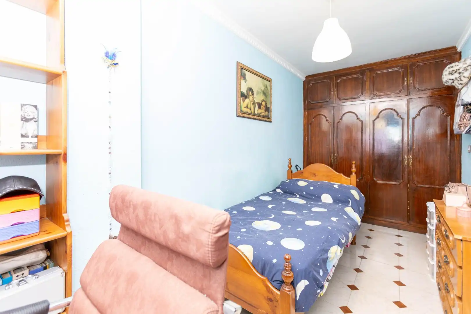 Bedroom of Flat for sale in Málaga  with Terrace, Storage room and Balcony