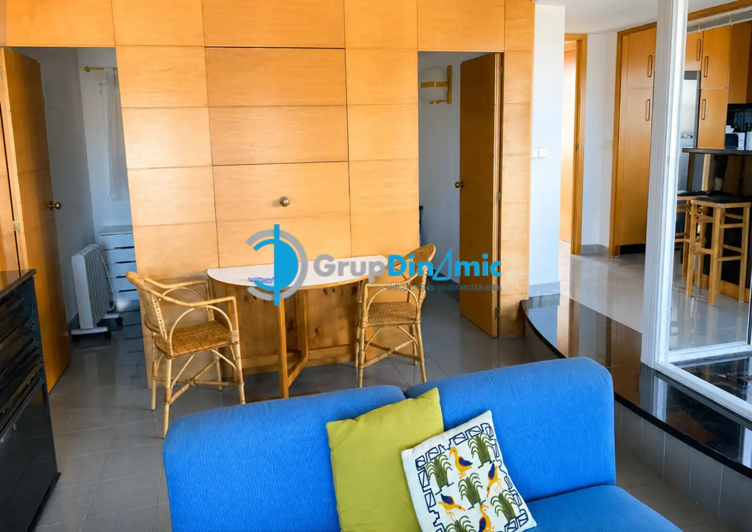 Sala de estar de Ático en venta en Palamós con Amueblado y Balcón