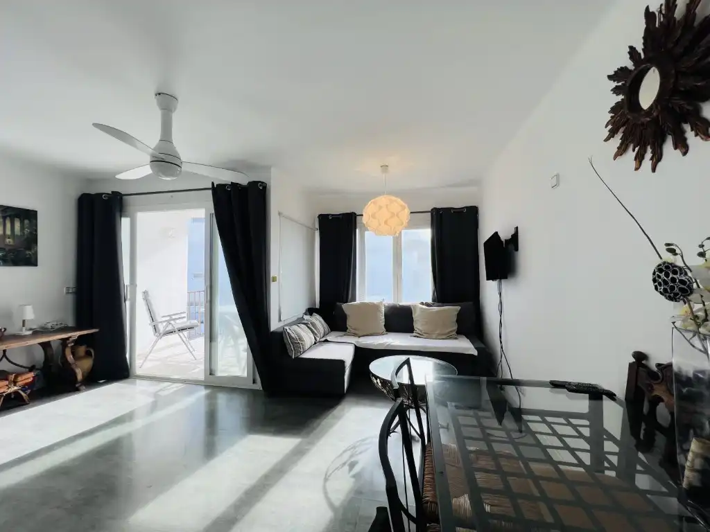 Living room of Apartments for rent in  Palma de Mallorca  with Terrace and Furnished