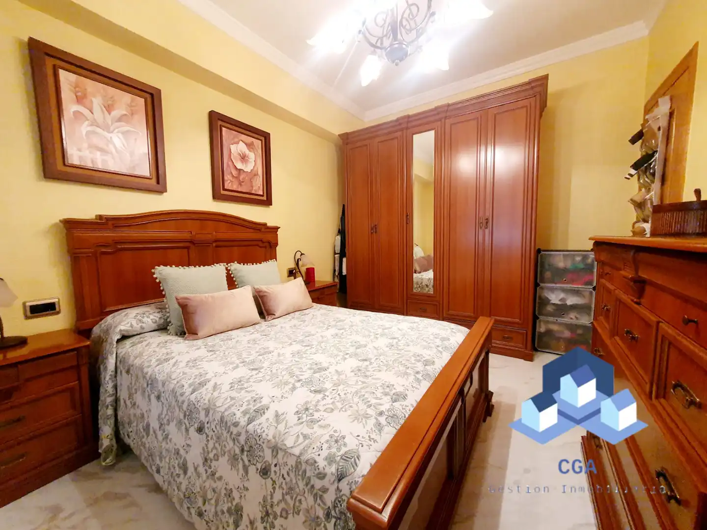 Bedroom of Flat for sale in Lorca  with Storage room, Furnished and Oven