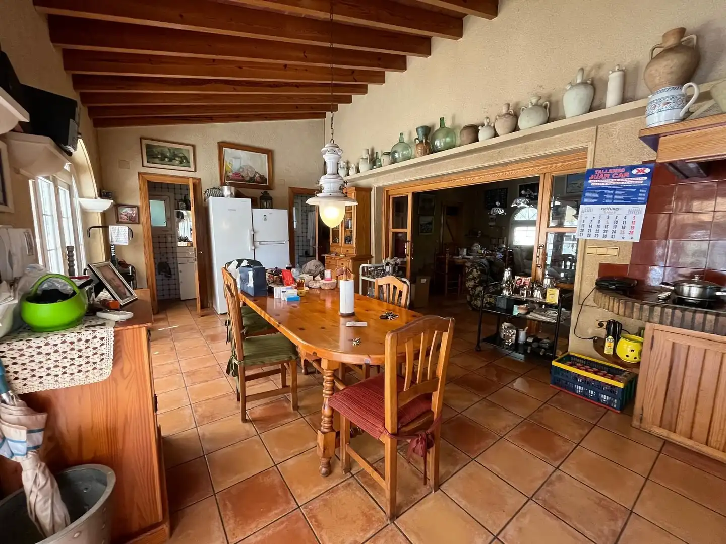 Menjador de Casa o xalet en venda en L'Alfàs del Pi amb Calefacció, Jardí privat i Terrassa