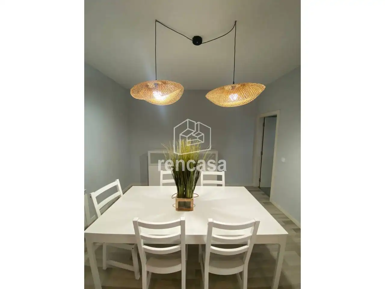 Dining room of Houses for rent in Lleida  with Heating, Private garden and Parquet flooring