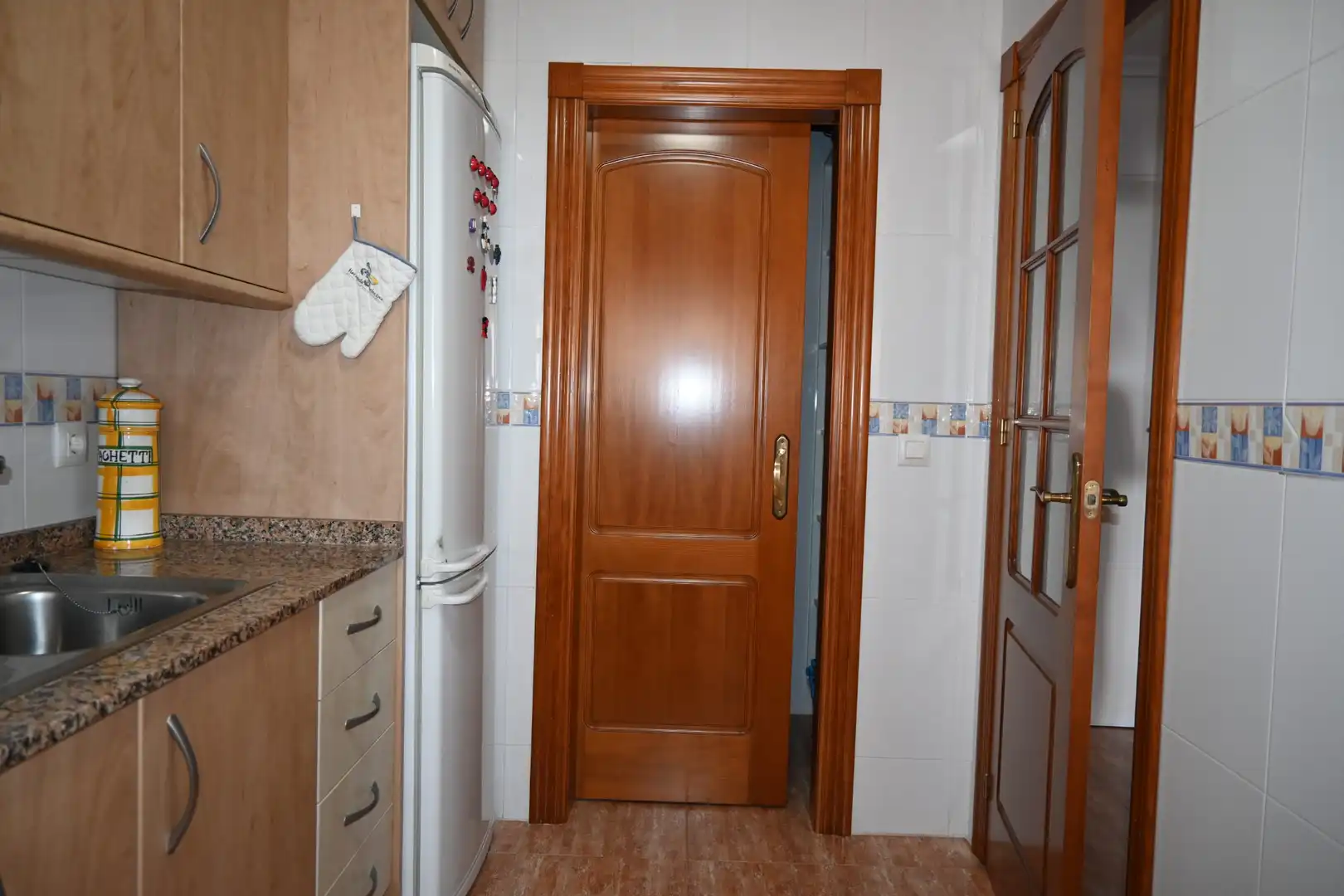 Kitchen of Apartments for sale in La Manga del Mar Menor  with Heating, Terrace and Furnished