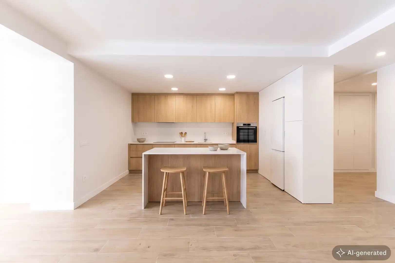 Kitchen of Flat for sale in Guadalajara  with Heating