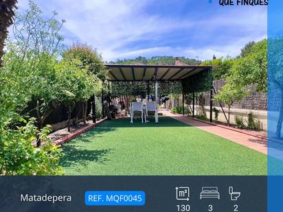 Garden of House or chalet for sale in Matadepera  with Air Conditioner, Heating and Terrace