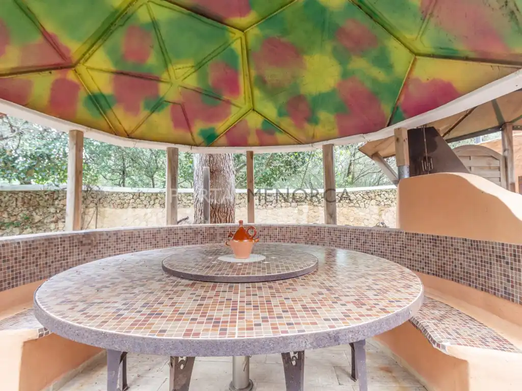 Terraza de Finca rústica en venta en Maó - Mahón con Aire acondicionado, Jardín privado y Terraza