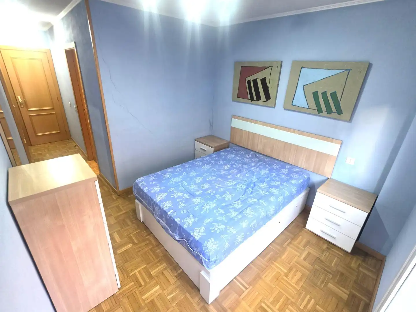 Schlafzimmer von Wohnung zum Verkauf in Leganés mit Klimaanlage, Heizung und Parkett