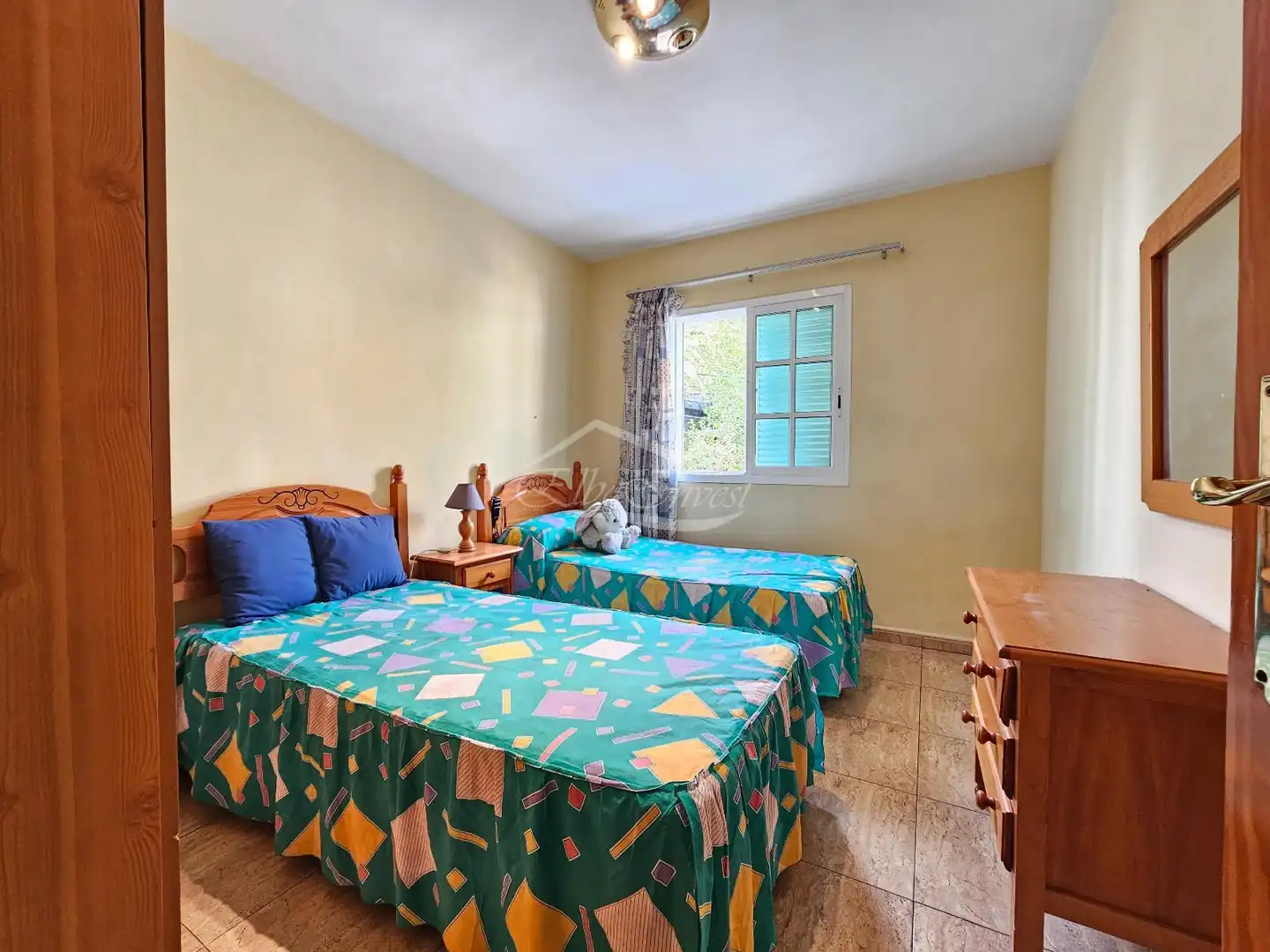 Bedroom of Flat for sale in Guía de Isora  with Terrace, Furnished and Oven