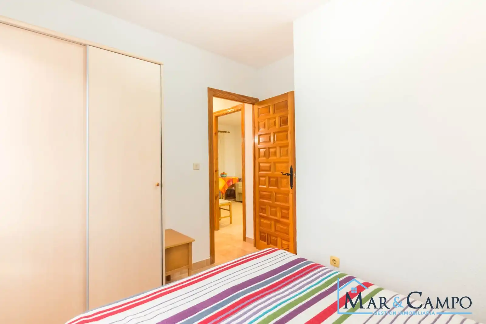 Dormitori de Apartament en venda en Los Alcázares amb Terrassa, Moblat i Balcó