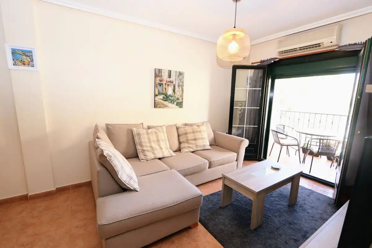 Sala de estar de Apartamento en venta en Los Alcázares con Aire acondicionado y Terraza
