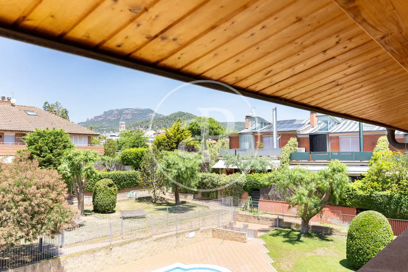 Terrace of Detached homes for sale in Matadepera  with Air Conditioner, Heating and Private garden