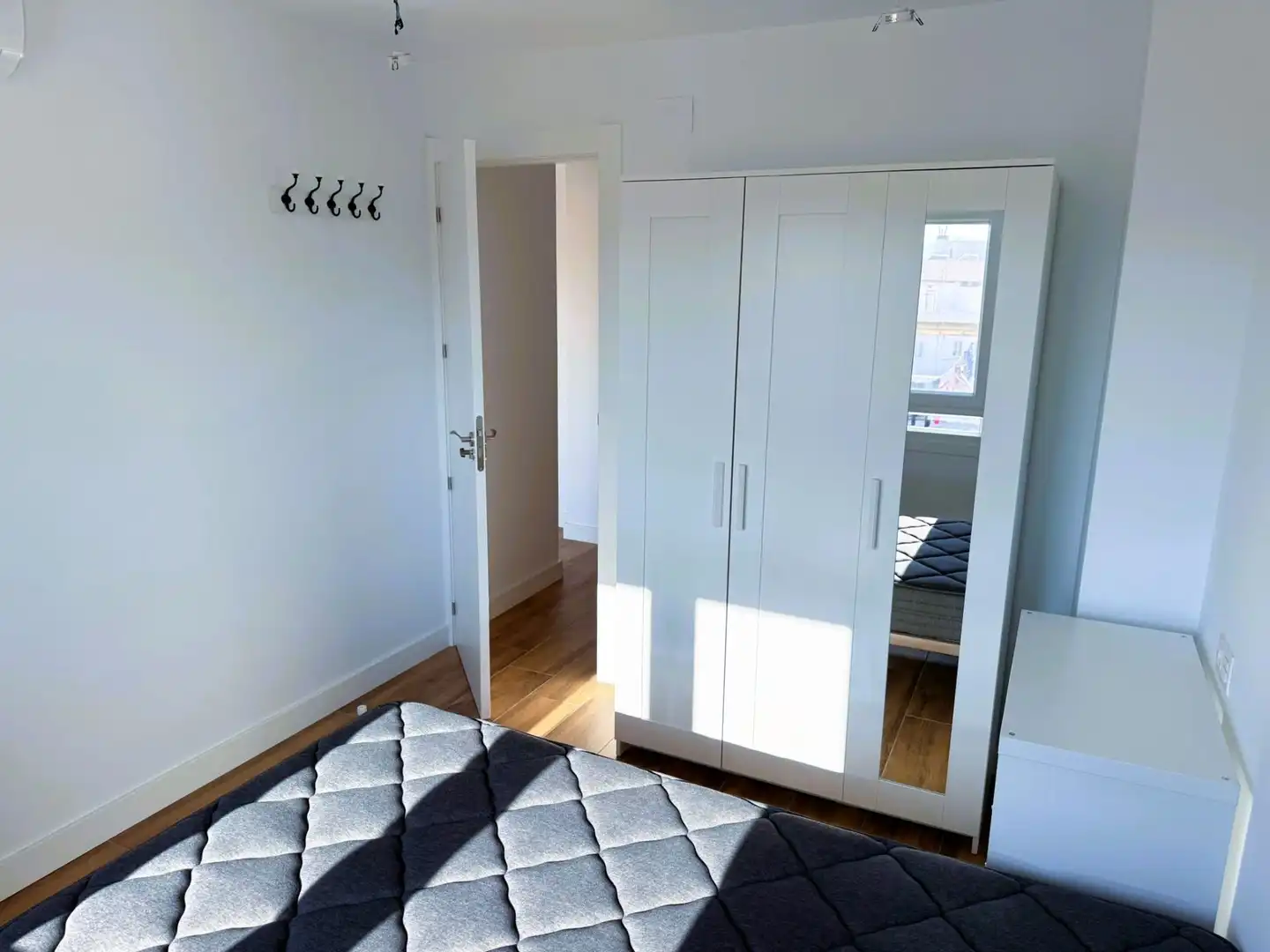 Bedroom of Flat for rent in Motril  with Air Conditioner, Heating and Furnished