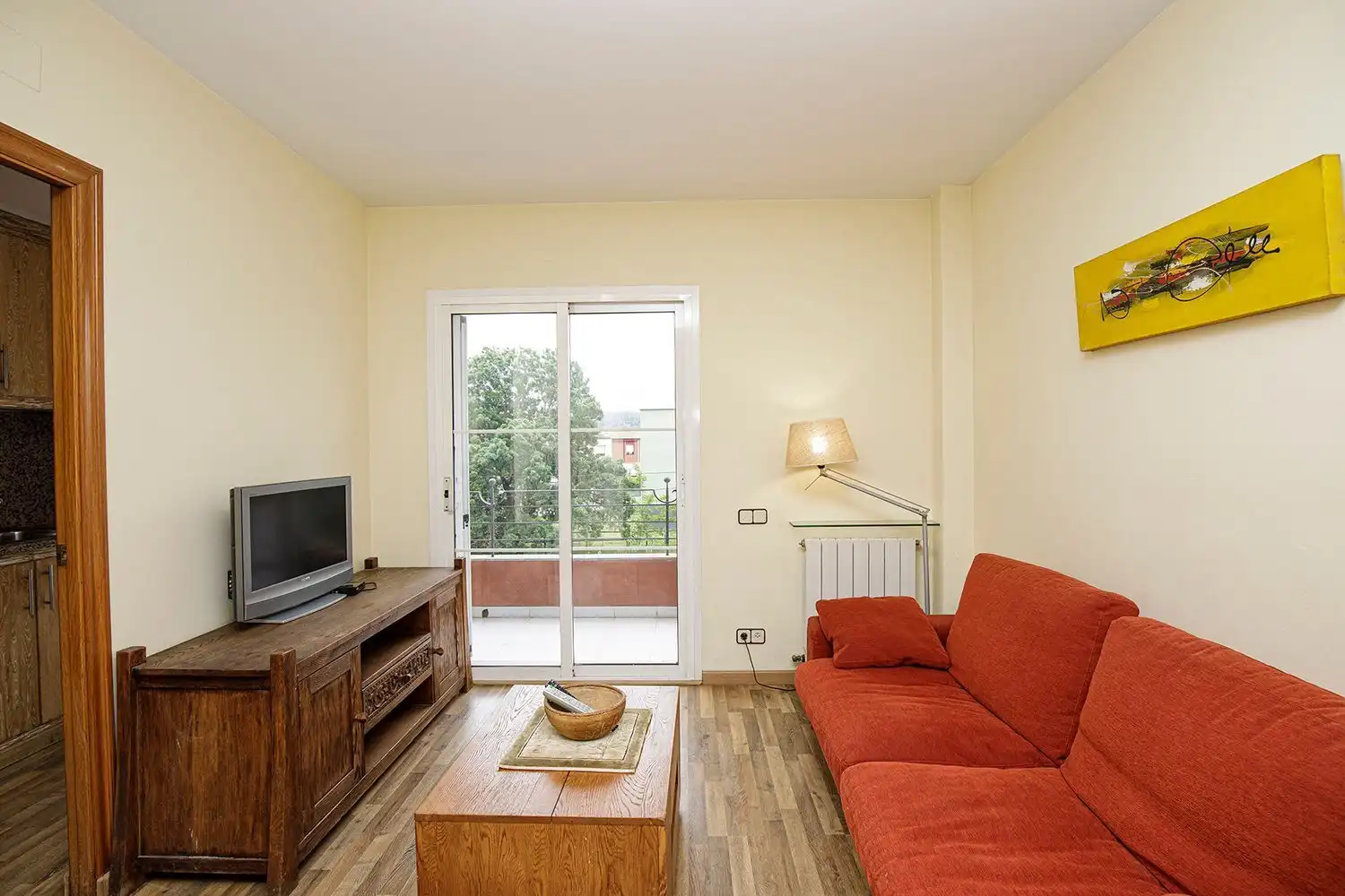 Living room of Flat for rent in Girona