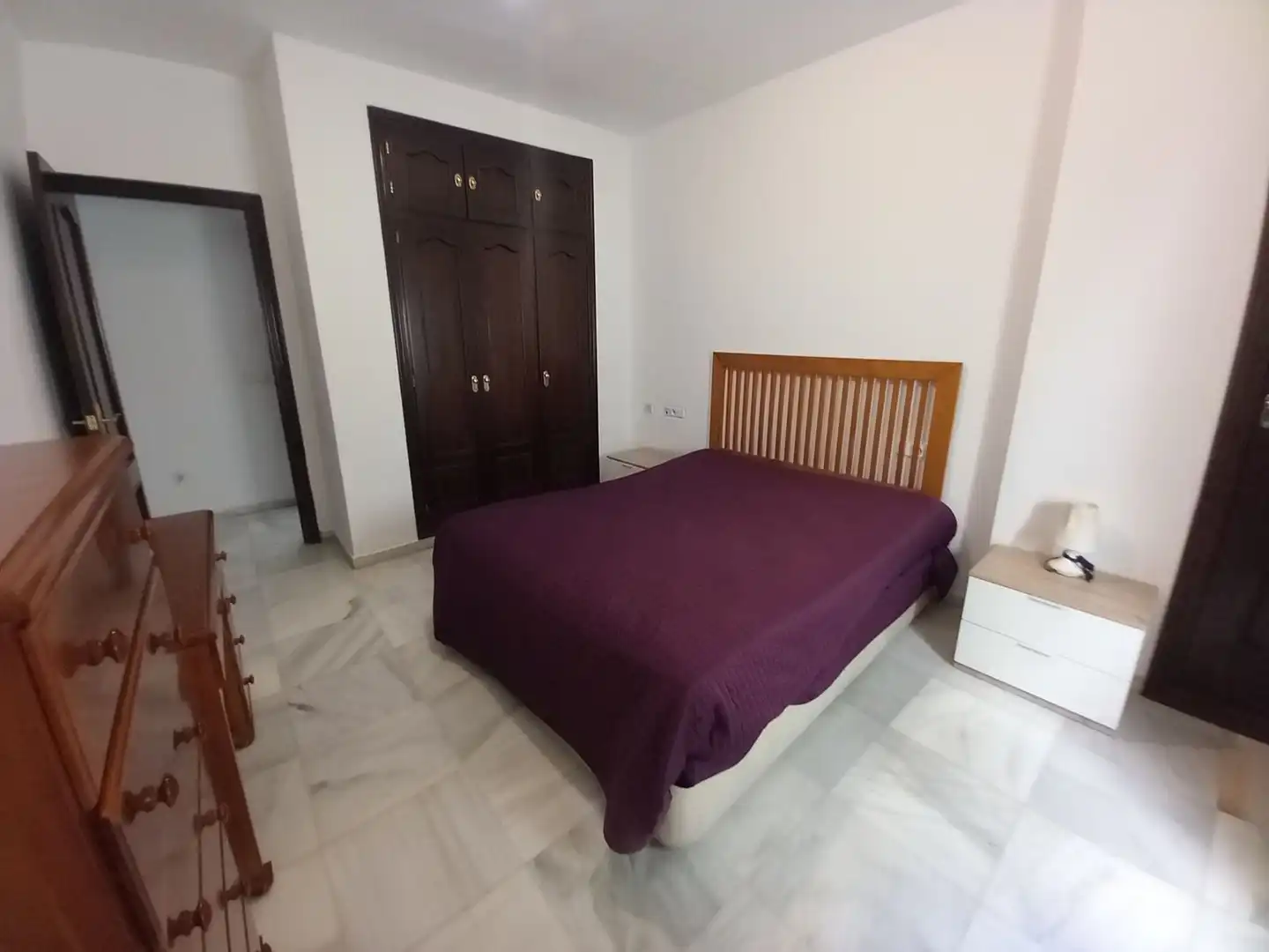 Bedroom of Flat for rent in Ronda  with Air Conditioner, Heating and Furnished