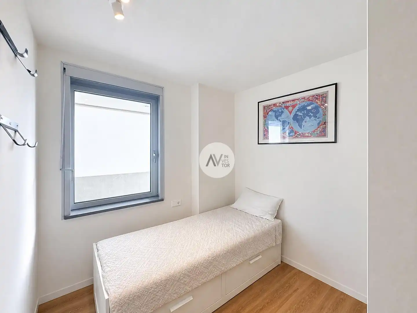 Habitación de Apartamento en venta en Barcelona con Aire acondicionado, Calefacción y Jardín privado