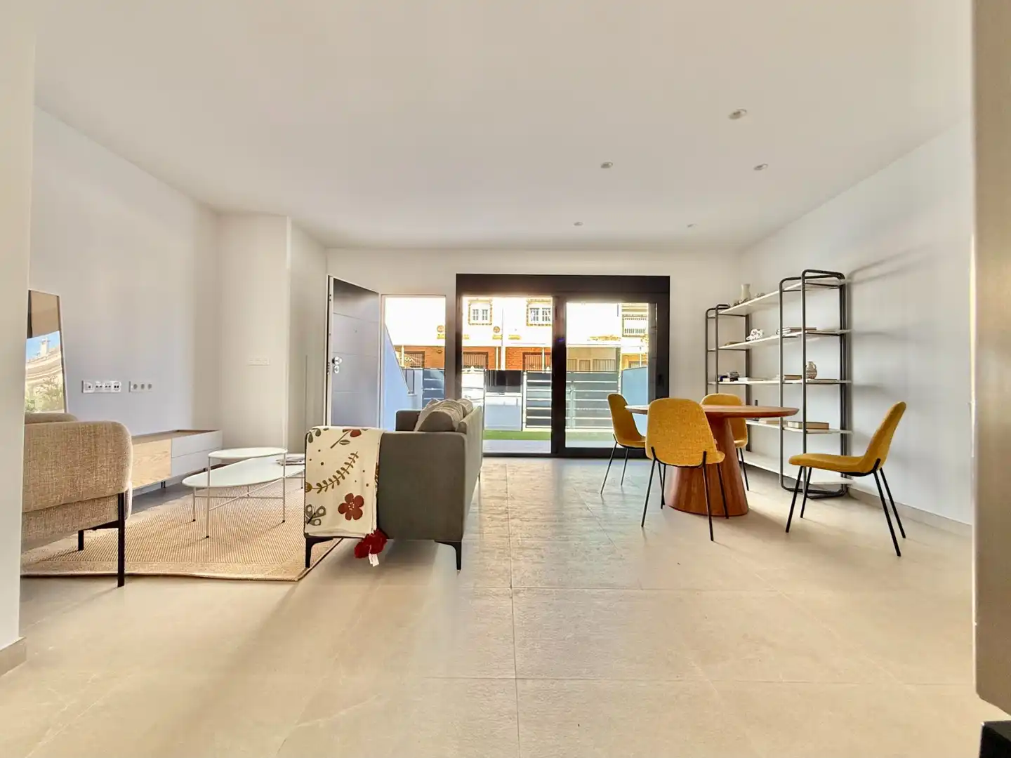 Sala de estar de Casa o chalet en venta en San Pedro del Pinatar con Aire acondicionado, Jardín privado y Terraza