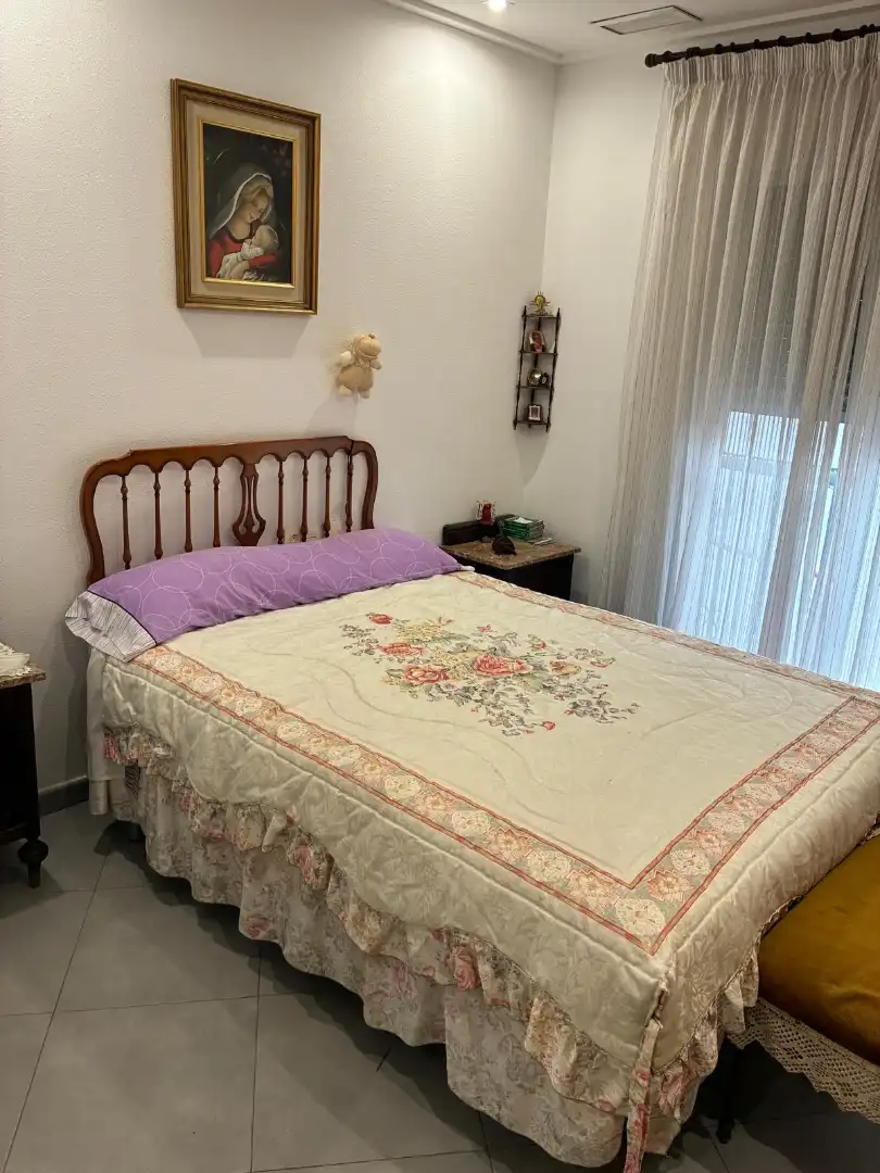 Bedroom of Flat for sale in Aspe  with Air Conditioner, Furnished and Balcony