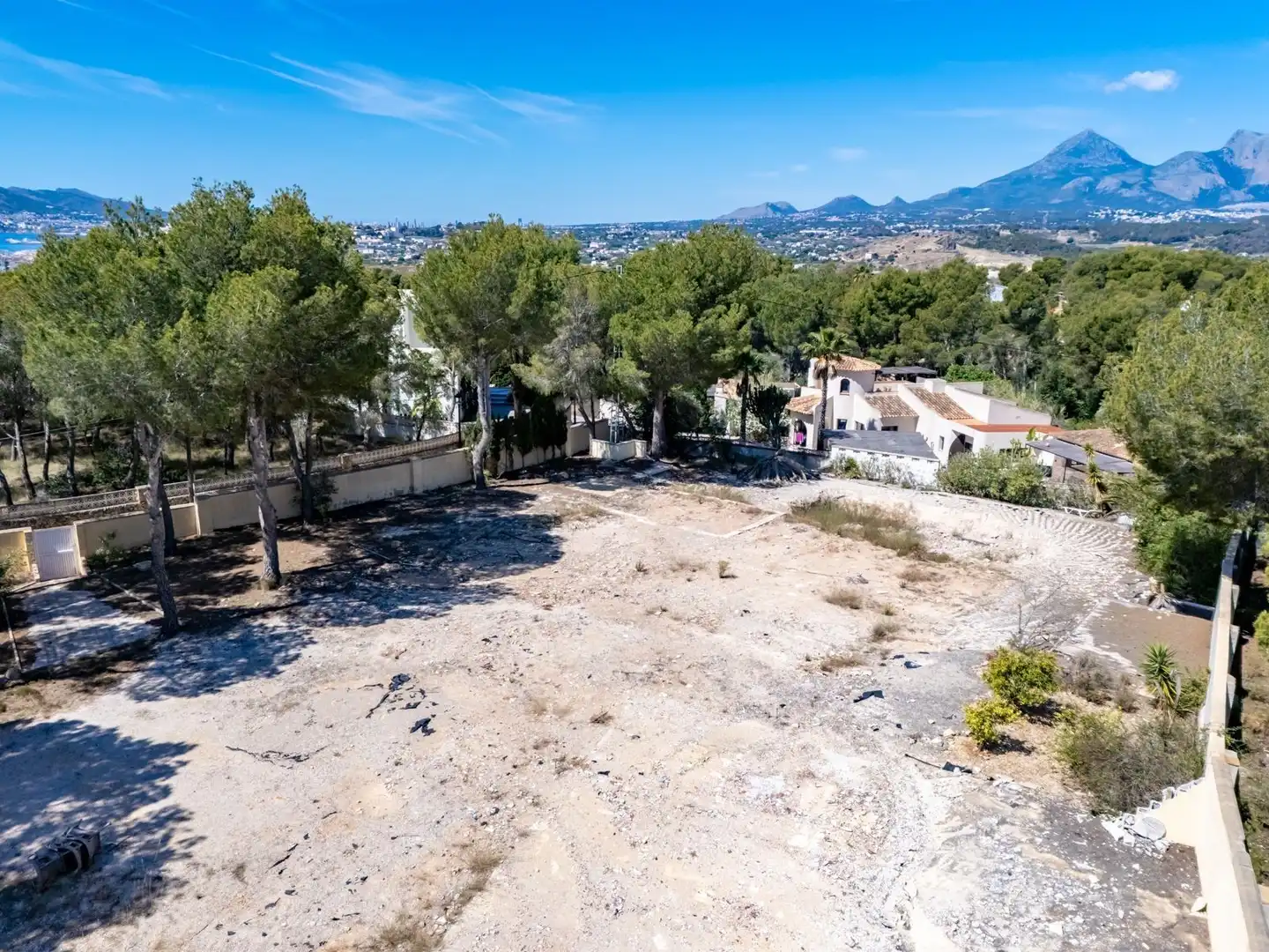 Vista exterior de Residencial en venta en Altea