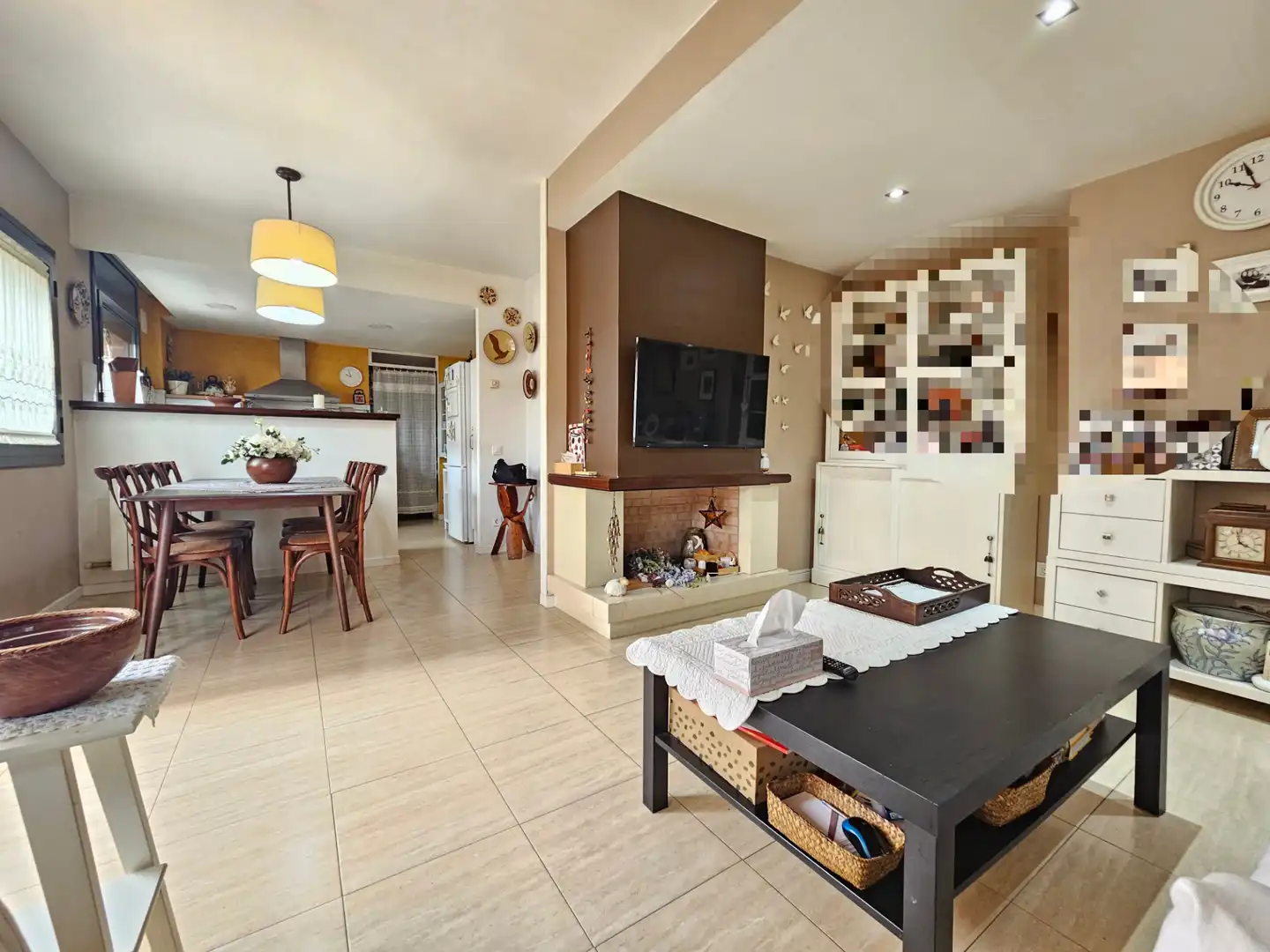 Sala de estar de Ático en venta en Sabadell con Aire acondicionado, Calefacción y Parquet