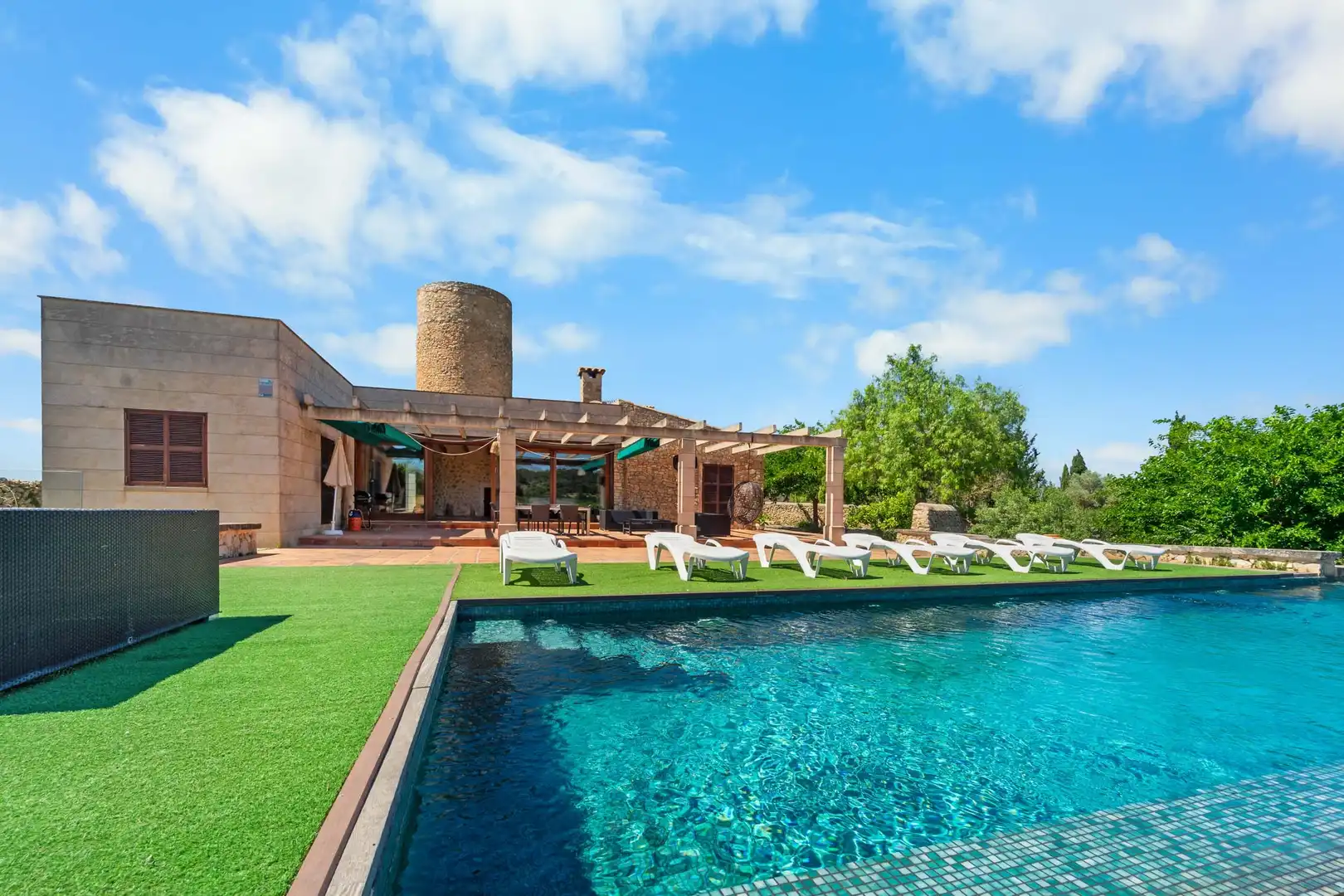 Piscina de Finca rústica en venda en Felanitx amb Traster, Piscina i Moblat