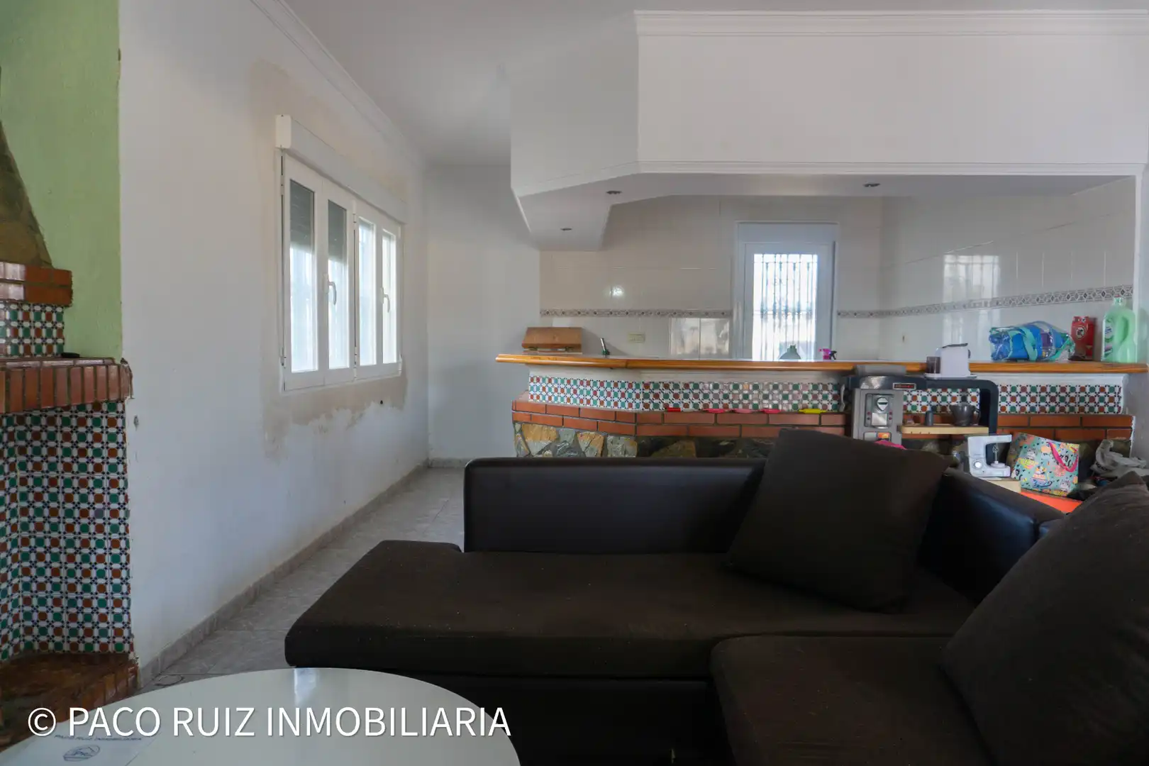 Sala de estar de Finca rústica en venta en Viator con Jardín privado, Terraza y Piscina