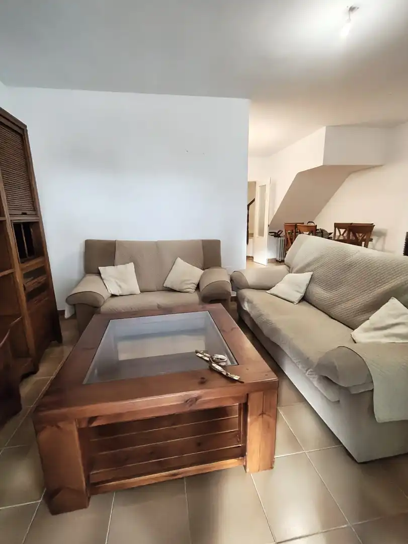 Sala d'estar de Casa adosada en venda en Vélez-Málaga amb Aire condicionat, Calefacció i Terrassa