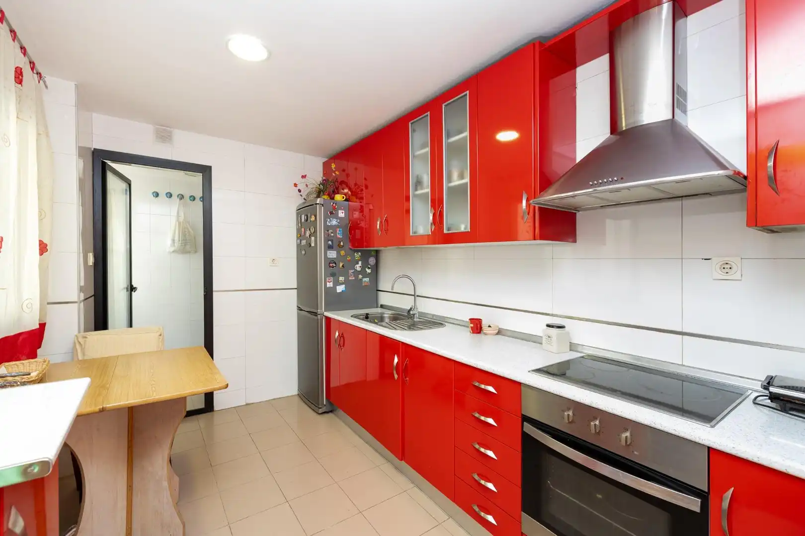 Kitchen of Flat for sale in Granada  with Heating, Terrace and Storage room