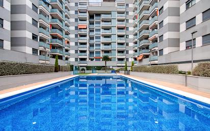 Swimming pool of Apartment to rent in Gandia  with Air Conditioner and Terrace