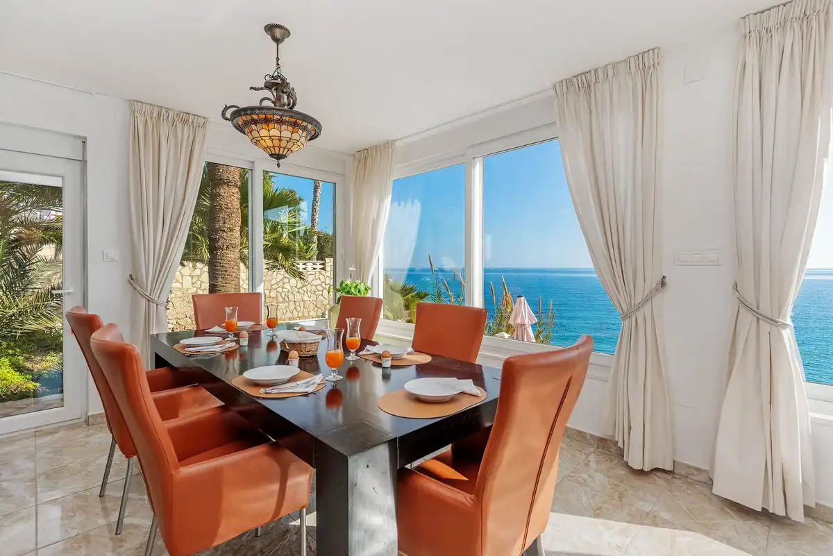 Dining room of Houses for rent in El Campello  with Terrace, Swimming Pool and Furnished