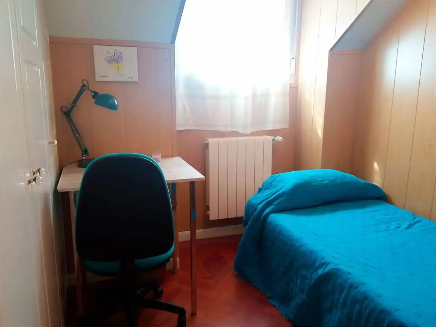 Dormitori de Dúplex per a compartir en Leganés amb Aire condicionat, Parquet i Moblat