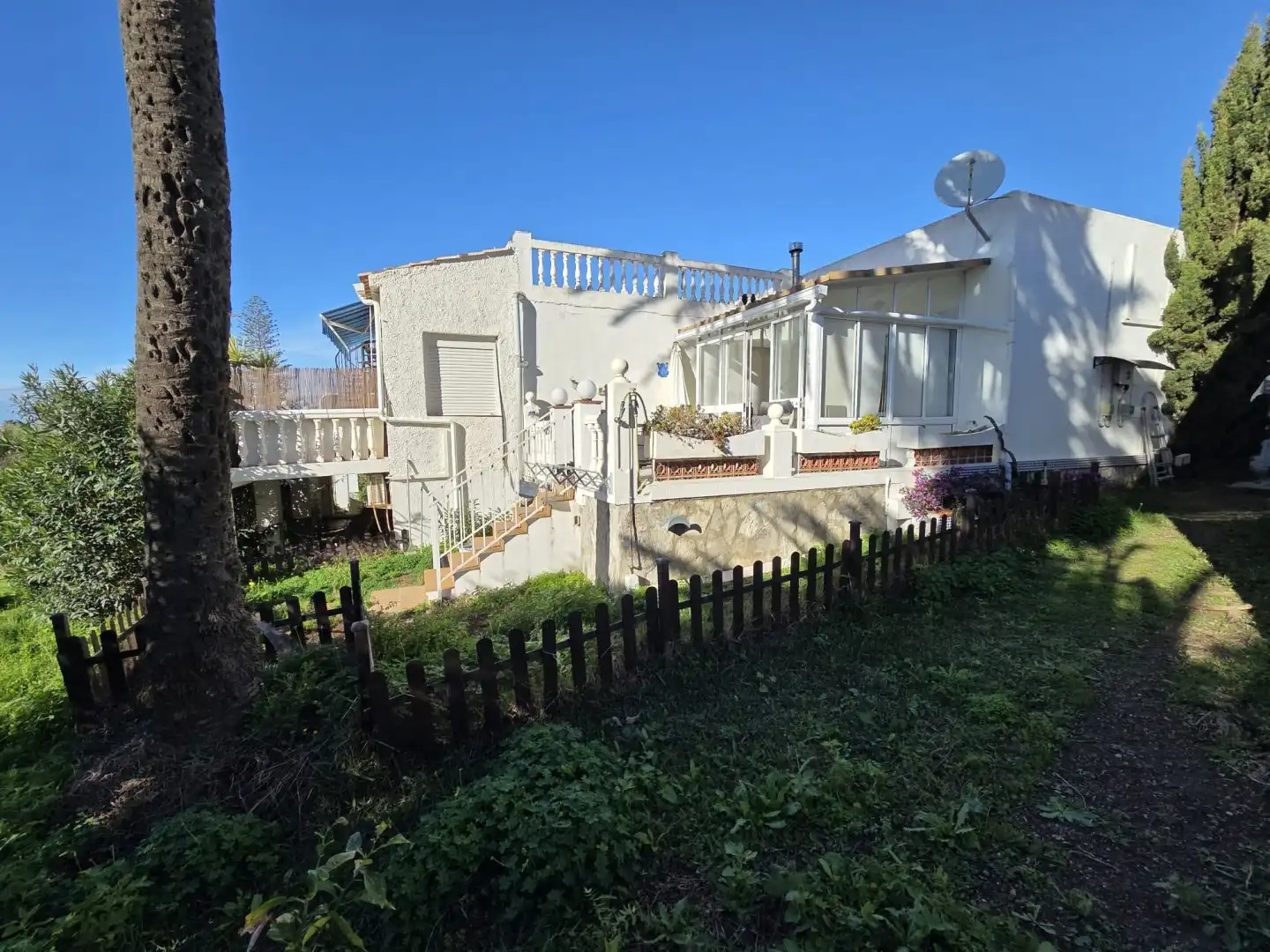 Vista exterior de Casa o chalet en venta en Mijas con Jardín privado, Terraza y Trastero
