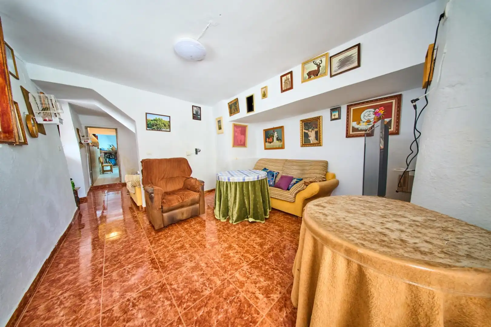 Sala d'estar de Casa o xalet en venda en Órgiva amb Terrassa
