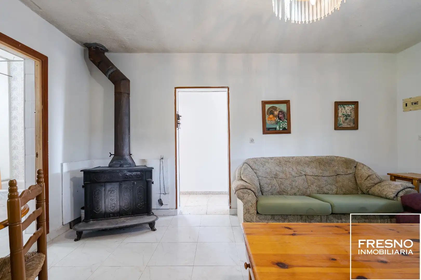 Sala de estar de Casa o chalet en venta en Serracines con Jardín privado, Terraza y Trastero