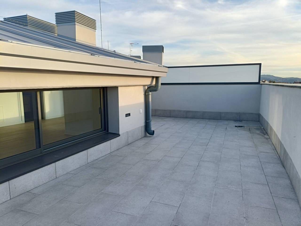 Terrace of Duplex for sale in Granollers  with Air Conditioner, Heating and Parquet flooring